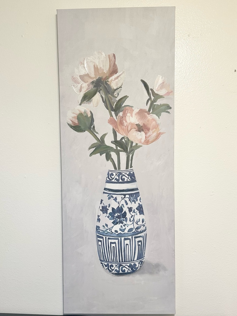 Floral Chinese Willow Canvas Painting Print Artwork